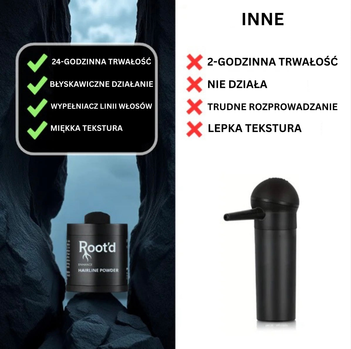 Puder do włosów